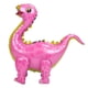 thumbnail image 2 of Kit de globos de dinosaurio de aluminio de 93 cm, animales lindos inflables para decoración de fiesta de cumpleaños, color rosa, 2 of 14