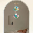 thumbnail image 4 of Campanas de concha de , ventanas naturales de , colgante de pared, campanas , decoración artesanal, exterior, Multicolor DYNWAVEMX Campanas de viento de Shell, 4 of 8