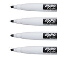 thumbnail image 4 of EXPO Magnetic Dry Erase Markers with Eraser, Fine Tip, Black, 4-Count, 4 of 9