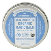 Dr. Bronner's Organic Magic Balm Baby Unscented, 2.0 OZ