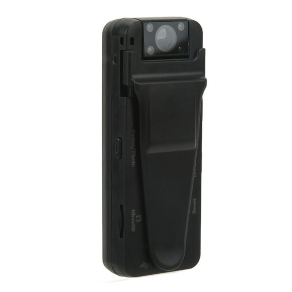 Pocket Camera Recorder, Optical Lenses Body Worn Camera 500mAh 180 Degree Rotation  For Video Shooting