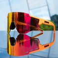 thumbnail image 1 of Gafas de sol deportivas para hombre, lentes polarizadas para ciclismo de montaña o carretera, UV400 qiuyongming unisex, 1 of 2