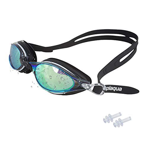 Adult Swim Goggles For Men Women Mirror Anti Fog UV Protection Swimming Set USA 