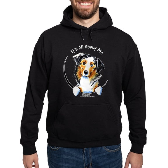 CafePress - Australian Shepherd IAAM Hoodie (Dark) - Pullover Hoodie, Classic, Comfortable Hooded Sweatshirt