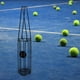 thumbnail image 1 of Pickleball Hooper Basket Recuperador de pelotas de tenis, recolector de presión descendente rápido, soporte de bola para club al aire libre, 1 of 8