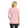 thumbnail image 2 of District Made Women's Perfect Weight V-Neck T-Shirt_Light Pink_XX-Large, 2 of 6