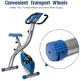 thumbnail image 4 of Wonder Maxi wm-xbk-blue Folding Magnetic Recumbent Exercise Bike, 4 of 10
