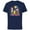 Navy, variant on Disney Mickey Mouse Minnie and Pluto It’s My Birthday Cute - Short Sleeve Cotton T-Shirt for Adults - Customized-Black