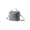 Gray, variant on Oxford Cloth Lunch Bag with Adjustable Shoulder Strap and Top Handle Large Capacity Tote with Zipper Closure for Work School Picnic Travel