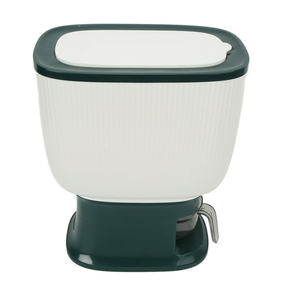 Household Rice Dispenser Large Capacity Automatic Rebound Food Grain Storage Container with Cup Rice Storage Box Large Grain Dispenser
