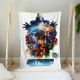 thumbnail image 3 of crisis on infinite Throw Blanket Gifts for Fans Lover Girls Boys Women Present Hoodie Him Bed 60"x80", 3 of 6