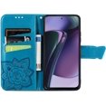 thumbnail image 3 of Compatible with Moto G Stylus 5G 2023 Wallet Case for Women, Leather Flip Folio with Kickstand Magnetic and Card Holder Protective Case for Moto G Stylus 5G 2023 Butterfly Blue SD, 3 of 14