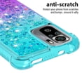 thumbnail image 3 of Funda para Xiaomi Redmi Note 10S 4G/Note 10 4G Transparente con Brillos Carcasa Protectora Antigolpes con Glitter Brillante, 3 of 5