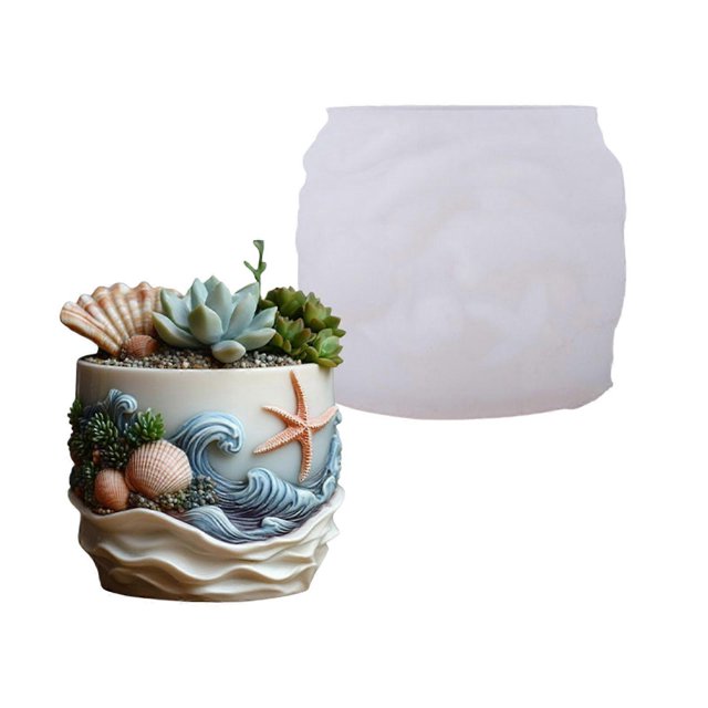 Silicone Planter Mold For Resin Casting Jewelry Making Crafting Home With