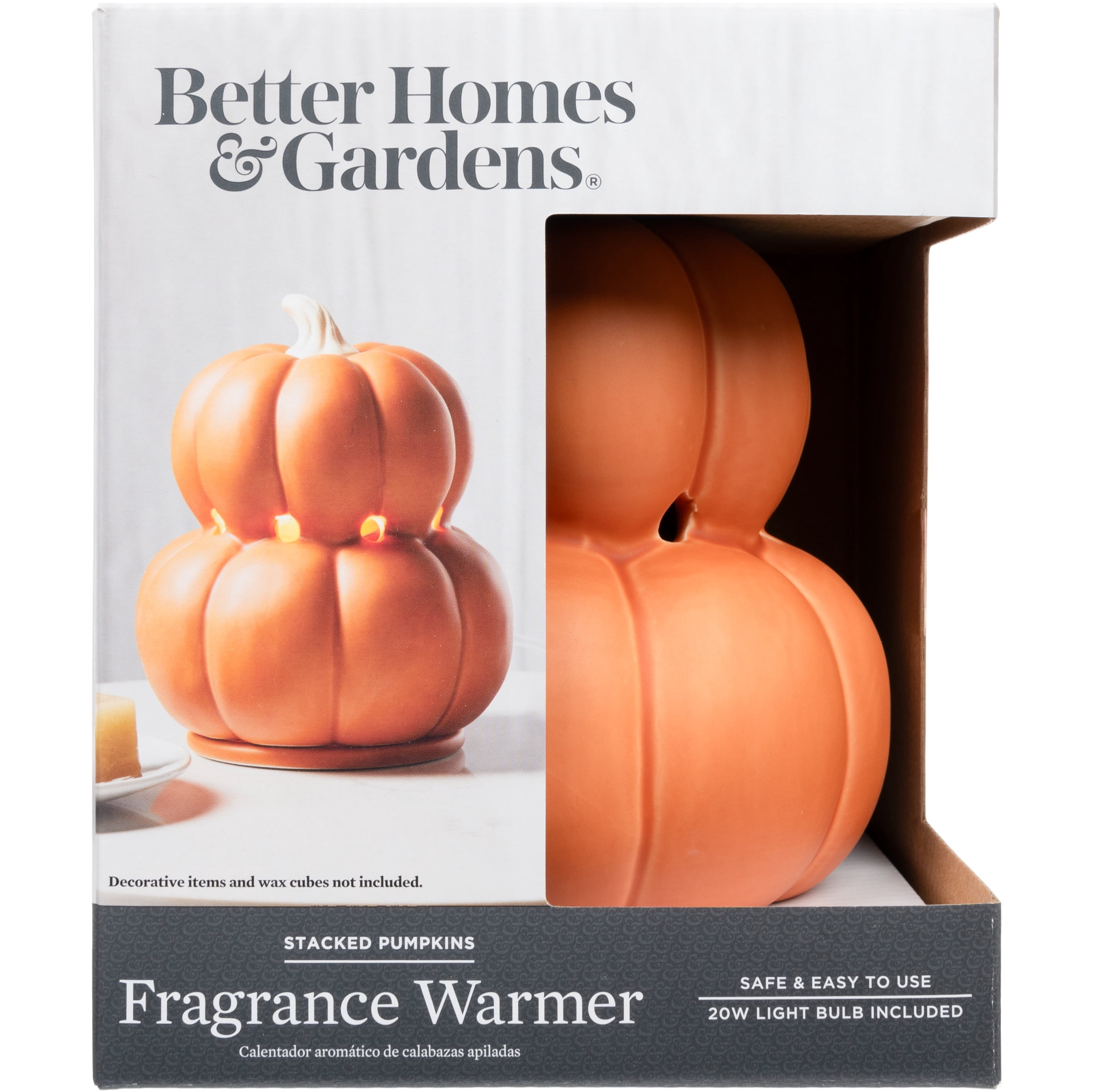 Better Homes & Gardens Double Orange Pumpkins Full Size Wax Warmer
