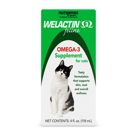 UPC: 0755970303308 | Welactin Omega-3 Liquid Skin & Coat Supplement for Cats 4oz