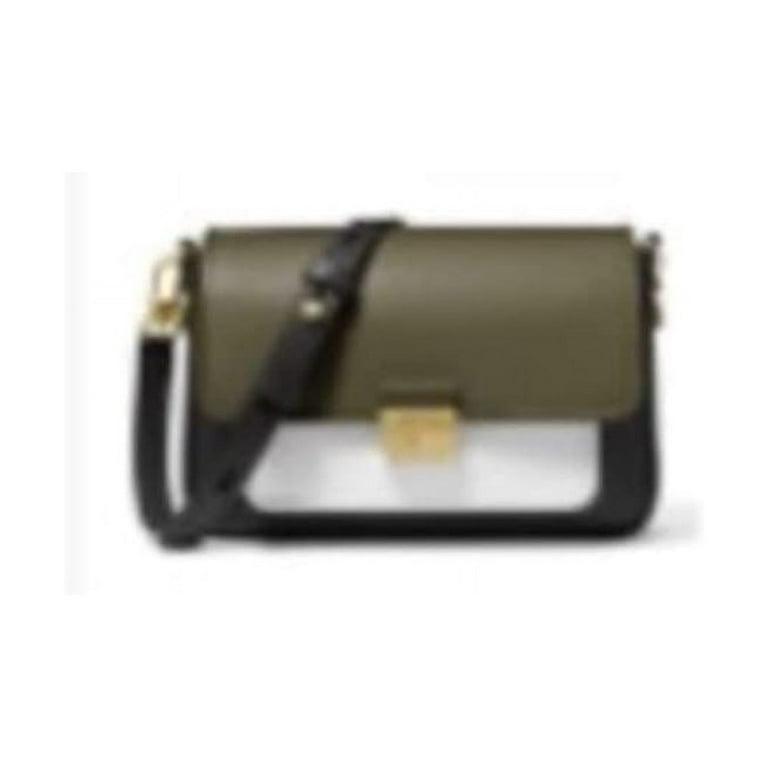 Michael Kors Brandshaw Medium Color Block Leather Women s Crossbody Bag Multi