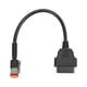 thumbnail image 2 of OBD2 Connector, Plug And Play 32cm/12.6in Brass ABS Diagnostic Cable 4Pin  For Motorcycle ANGGREK Diagnostic Adapter, 2 of 8