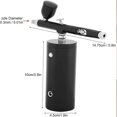 thumbnail image 2 of Portable Mini Air Compressor Kit  Rechargeable Airbrush Paint Spray Gun for Nail Art  Tattoo  Craft  Cake，Black, 2 of 4