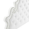 thumbnail image 3 of Modway Diana Tufted Performance Velvet Twin Headboard in White, 3 of 9