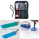 thumbnail image 5 of Juego de Brocha de Formas Diferentes: Pelo de Nailon Multicolor Zulema pinceles, 5 of 8