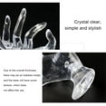 thumbnail image 4 of Tabletop Ring Display Stand Necklace Choker Rings Rack Jewelry Tabletop Showcase Jewelry Rings Support Storage Holder for Home Living Room Bedroom Transparent, 4 of 6