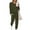 Green, variant on Sweatsuit Sets for Women 2 Piece Lounge Set Loose Jogger Sets Fall Outfits Sets Solid Tracksuits with Pockets
