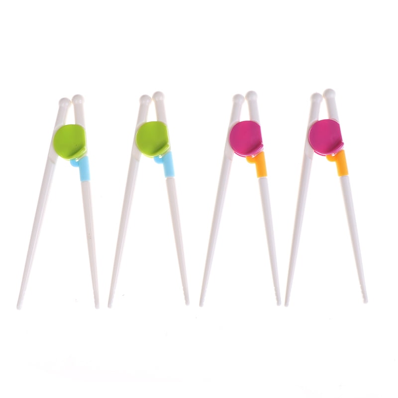 Brand new children kids training helper learning easy use beginner chopsticks LY 