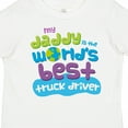thumbnail image 4 of Inktastic My Daddy is the World’s Best Truck Driver Boys or Girls Toddler T-Shirt, 4 of 5