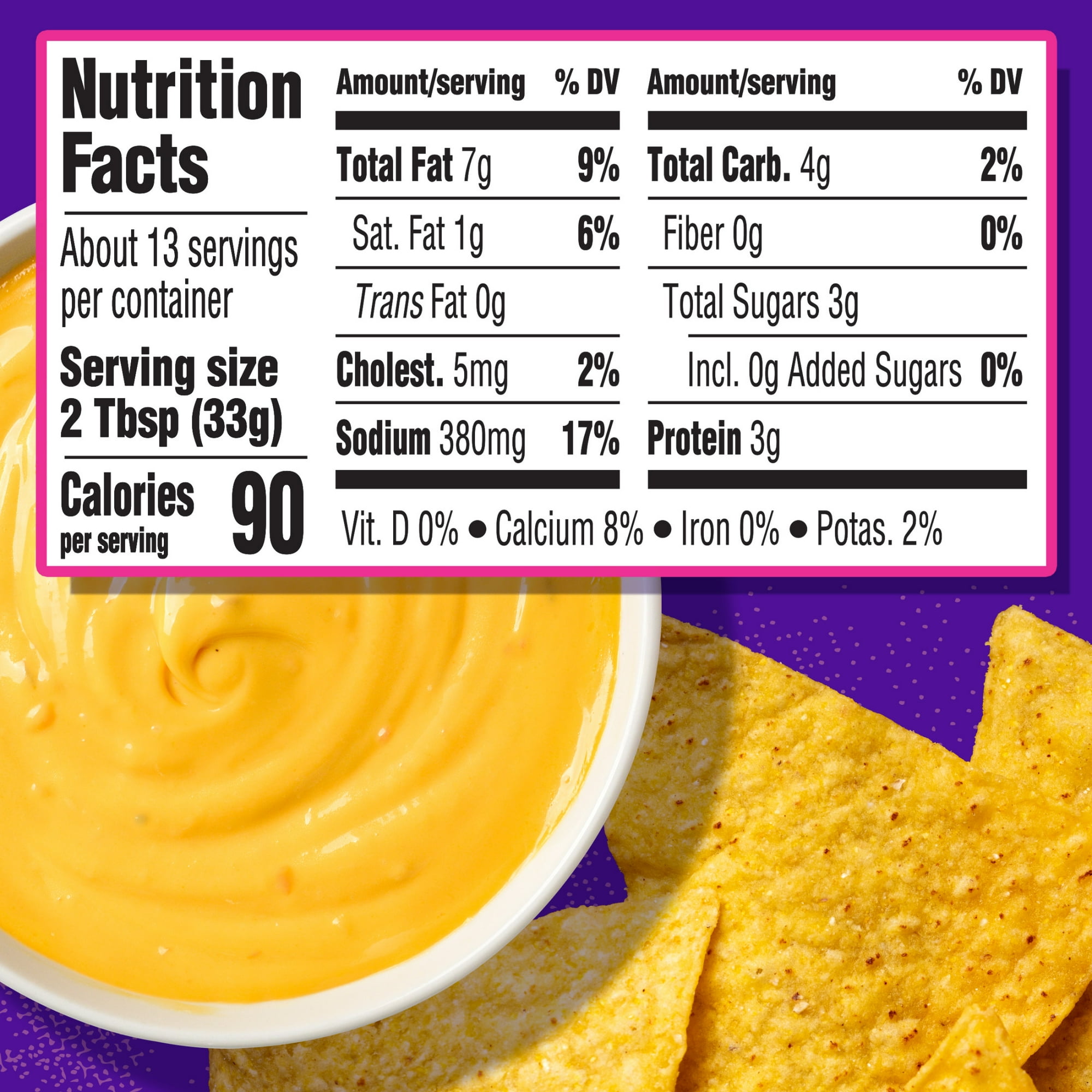 Taco Bell Medium Salsa Con Queso Cheese Dip, 16 oz Jar, Shelf-Stable