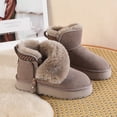 thumbnail image 4 of Botas Cortas Botines Tobillo Nieve Invierno Antideslizantes para Mujer Exteriores, 4 of 8