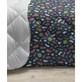 thumbnail image 3 of Cartoon Down Alternative Comforter, Pastel Colorful Marshmallow Characters Candy Faces Sweets Pattern, Microfiber Quilt for All Season, 5 Sizes, Multicolor, by Ambesonne, 3 of 3