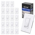 thumbnail image 1 of Interruptor de atenuación BESTTEN compatible con LED, paquete de 20, 1 of 9