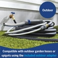 thumbnail image 3 of Accesorio de ducha para perros Pro para un baño y limpieza rápidos y fáciles para perros, rociador para interiores y exteriores, incluye manguera flexible de 8 pies, 3 of 5