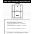 thumbnail image 6 of LazBlinds No Tools-No Drill 1" Aluminum Mini Blinds, Cordless Blinds for Windows, Light Filtering Horizontal Blinds and Shades for Window Size 43'' W x 48'' H, Cream, 6 of 6