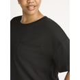 thumbnail image 5 of Joyspun Women’s Scoop Neck Sleepwear Tee with Short Sleeves, Sizes S-3X, 5 of 6