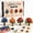 B, variant on America 250 Beaded Bouquet DIY Kit – Edition Patriotic Craft Collection, 4 Pack Patriotic Firework Flower Craft Set, 1776-2026 Independence Day Bead Bouquet Making Kit, America 250 Celebration Decor