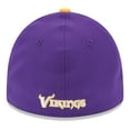 thumbnail image 4 of Minnesota Vikings New Era 39THIRTY Team Classic Flex Hat - Purple, 4 of 5