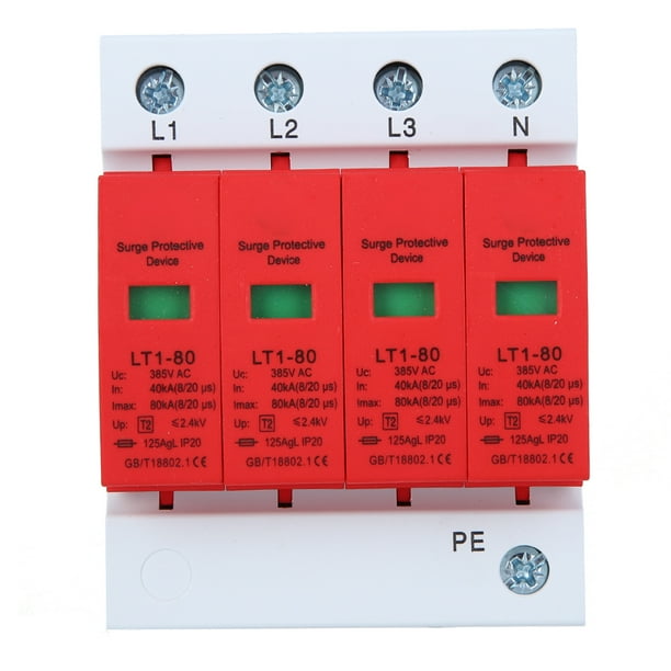 Surge Protector Module,4P LT1‑80 Surge Protector Surge Protector Low