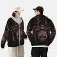 thumbnail image 6 of Easygdp Spider with Skull Lightweight Long Sleeve Sun Shirt Sports long-Sleeved Sun Protective Clothing, Quick Drying Breathable - XX-Large, 6 of 9