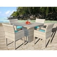 thumbnail image 2 of Fairmont Square Dining Table with 4 Chairs-Color:Grey, 2 of 7