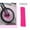 Hot pink, variant on Kumdkd 72-Piece Wheel Spoke Covers - Easy Install No-Tool Motorcycle/Bicycle Rim Decals - UV Resistant Custom Fit Spoke Sleeves - Black/Color Options