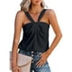 thumbnail image 1 of SAYOO mujeres moda Color sólido camisola sin mangas espalda descubierta Sling Tank Tops verano Casual salvaje chaleco Streetwear SAYOO Moda, 1 of 5