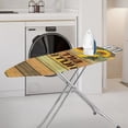 thumbnail image 2 of HELLHERO Sunflower Ironing Board Protector Cover Polyester Suitable for Steam Irons Resists Scorching One-Piece Cover Adjustable Straps 15" x 54", 2 of 6