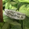 thumbnail image 3 of Pompeii 1 5/8ct Diamond Wedding Ring 7.5mm Wide 14k White Gold (H/I,I1-I2), 3 of 3