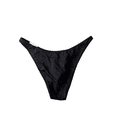 thumbnail image 2 of Victoria's Secret Chain Strap Brazilian Bikini Swim Bottom Black Size Medium NWT, 2 of 2