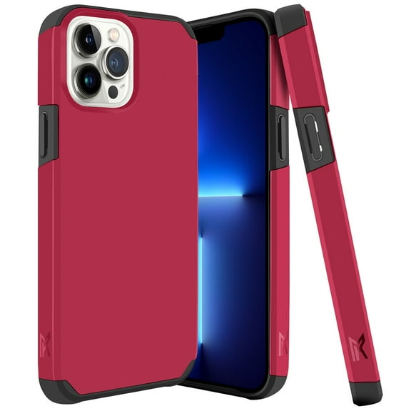 MetKase Drop Tested Air Cushion Hybrid Case for iPhone 13 Pro - Virtual Pink