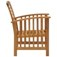 thumbnail image 6 of vidaXL Garden Lounge Set Natural Wood Solid Acacia wood Standard Durable, 6 of 6