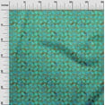 thumbnail image 2 of oneOone Silk Tabby Aqua Blue Fabric Batik Diy Clothing Quilting Fabric Print Fabric By Yard 42 Inch Wide, 2 of 4