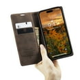 thumbnail image 6 of K-Lion Luxury Leather Wallet Case for iPhone 14 Pro Max with Card Slots Money Pocket Kickstand Magnetic Closure Anti-Scratch Purse Case For iPhone 14 Pro Max,Coffee, 6 of 7